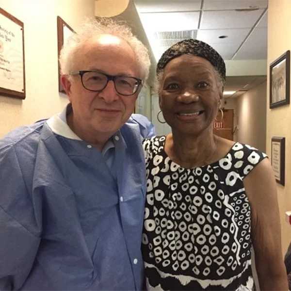 Dentist Brooklyn NY Gary Herskovits with Happy Patient HP